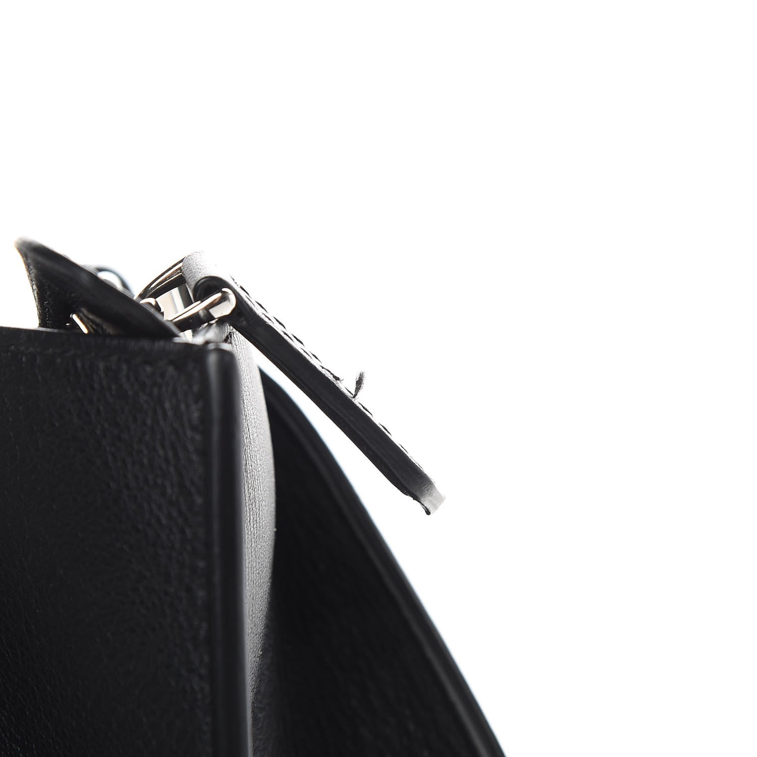 Fendi Vitello Dolce Petite 3jours Tote Black 10 of 11