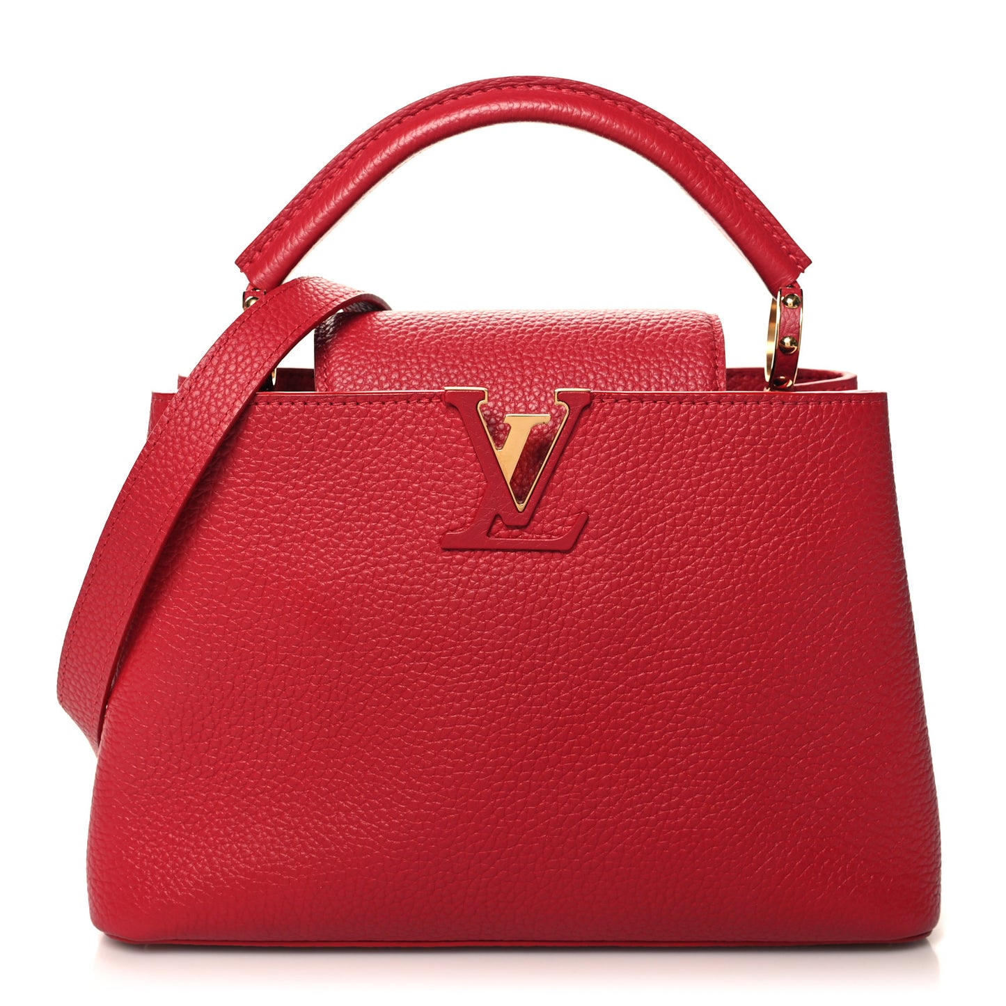 Taurillon Capucines BB Scarlet Red