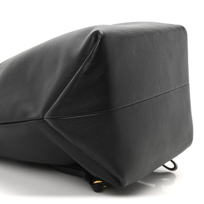 Khaite Vintage Calfskin Iris Backpack Black 8 of 9