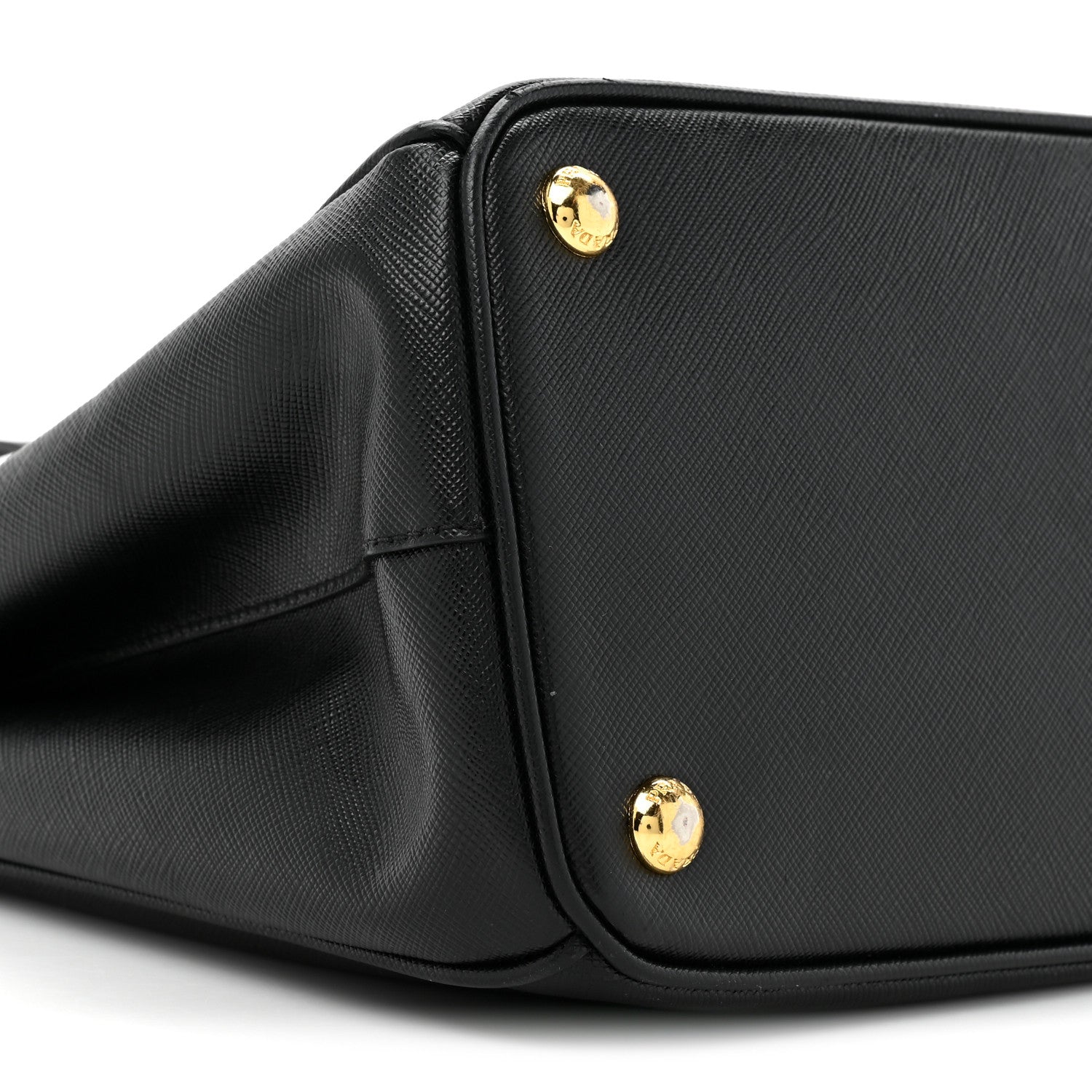 Prada Saffiano Small Galleria Double Zip Tote Black 11 of 17