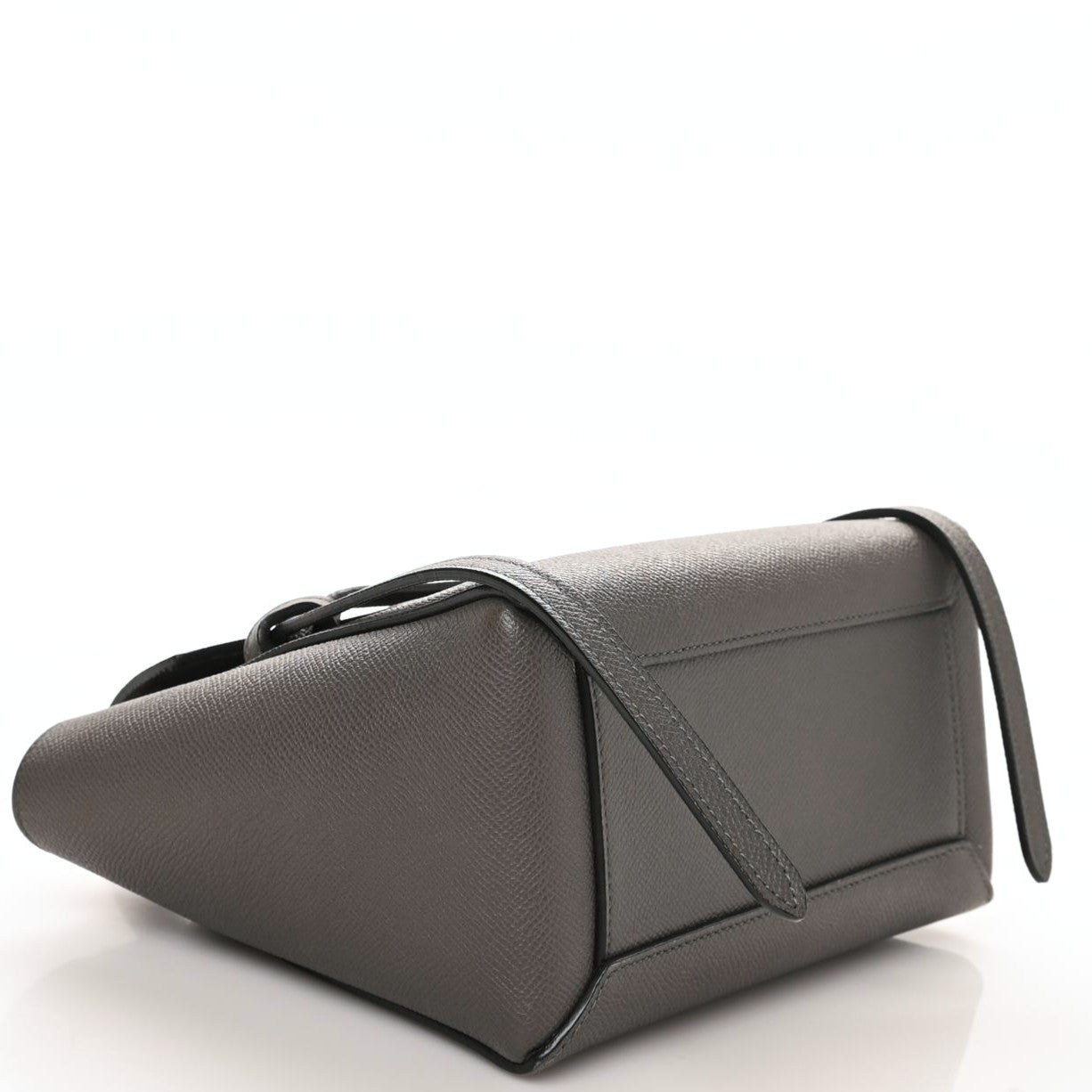 Celine Grained Calfskin Nano Belt Bag Grey 3 of 9