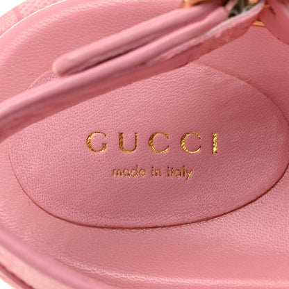 Gucci GG Supreme Monogram Granada Kid Angelina Platform 35mm Slingback Sandals 40 Cotton Candy Dark Cotton Candy Wild Rose 7 of 9