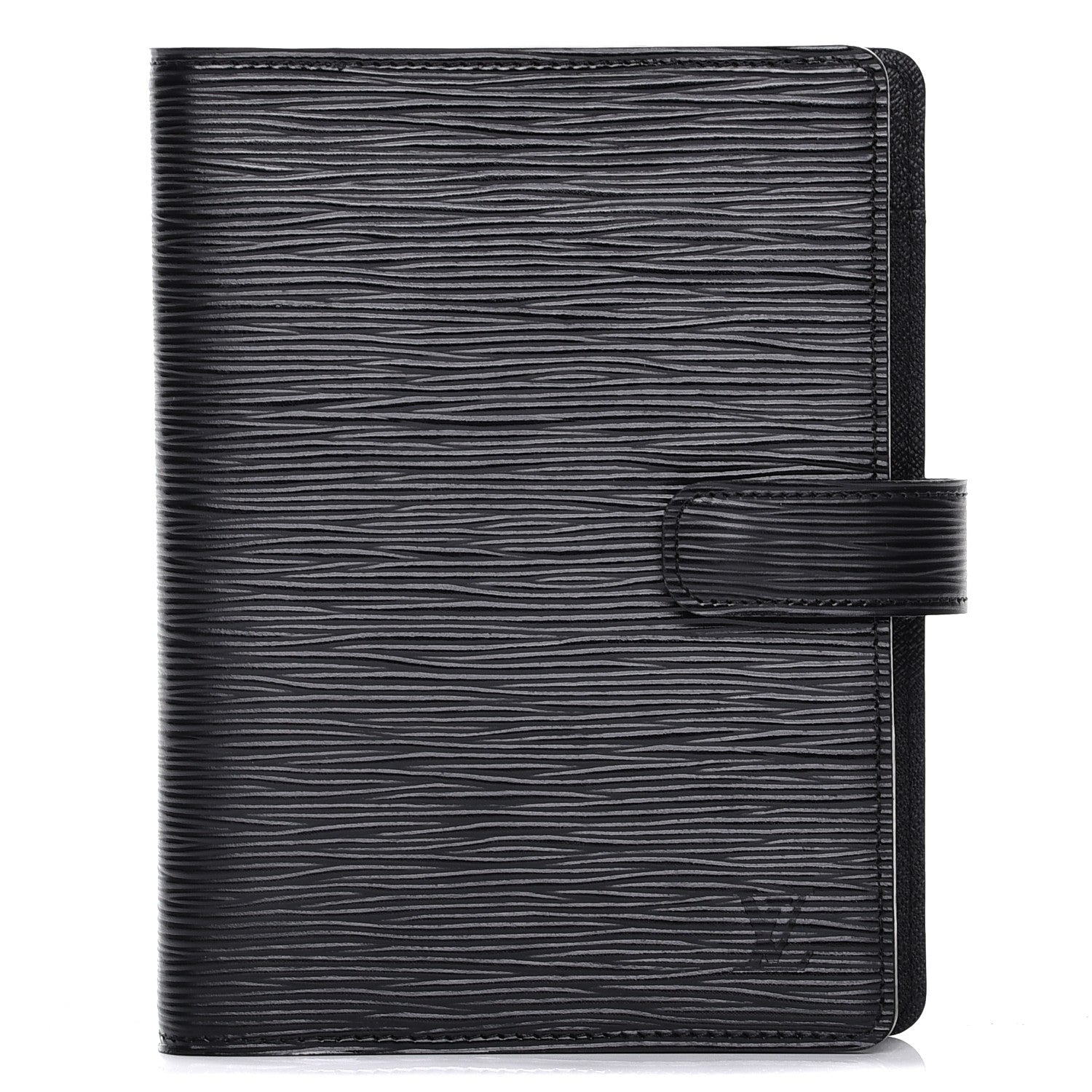 Louis Vuitton Epi Medium Ring Agenda Cover Black 1 of 8