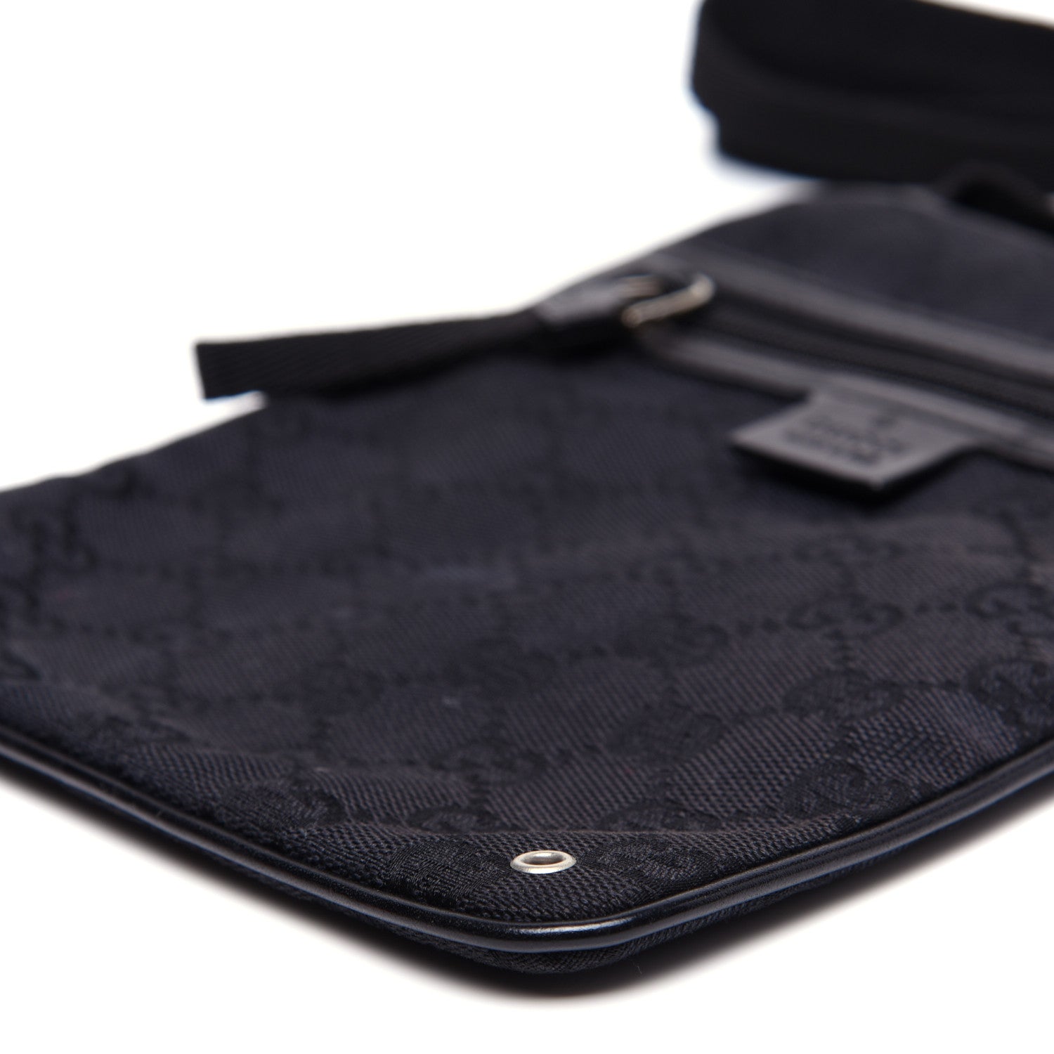 Gucci Monogram Small Messenger Black 7 of 10