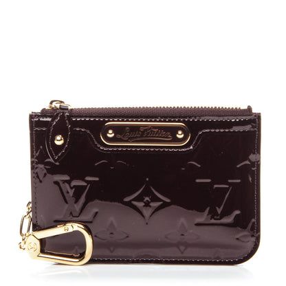 Louis Vuitton Vernis Key Pouch Amarante 1 of 6