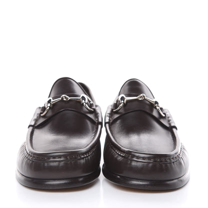 Gucci Calfskin Mens 1953 Horsebit Loafers 6 Marrone 3 of 13