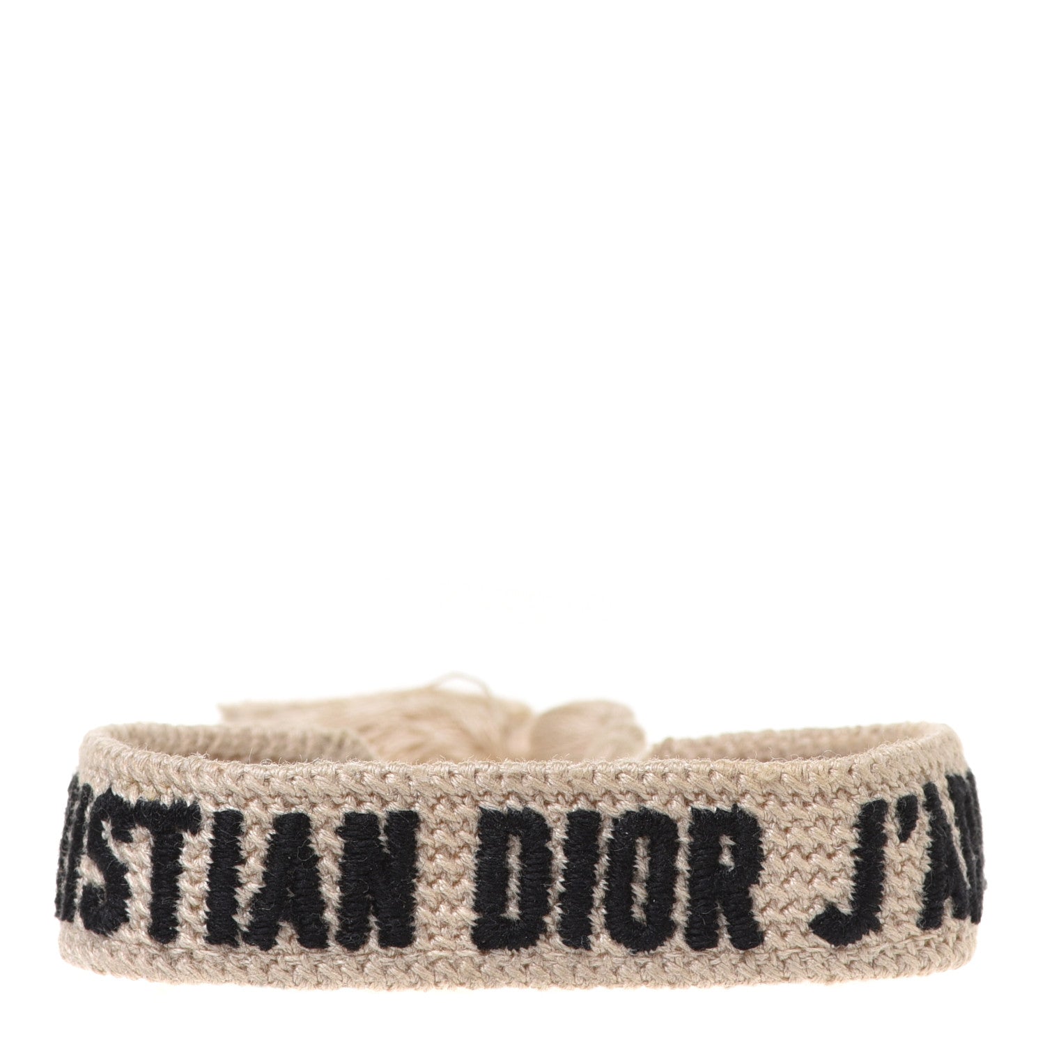 Christian Dior Woven Cotton J'Adior Friendship Bracelet 1 of 3