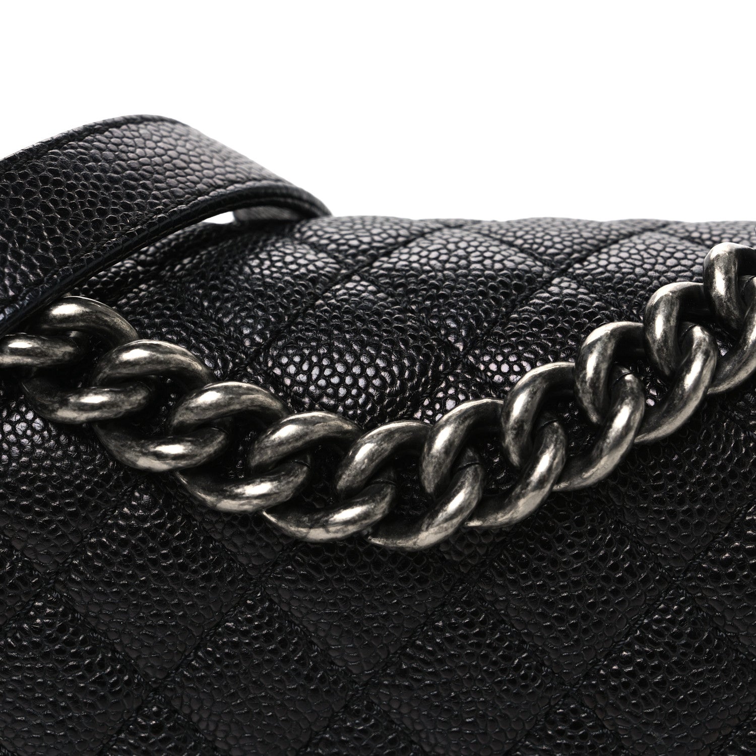 Chanel Caviar Quilted Small Boy Flap Black 8 of 10