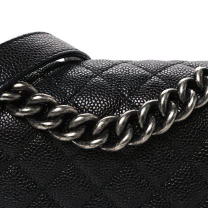Chanel Caviar Quilted Small Boy Flap Black 8 of 10