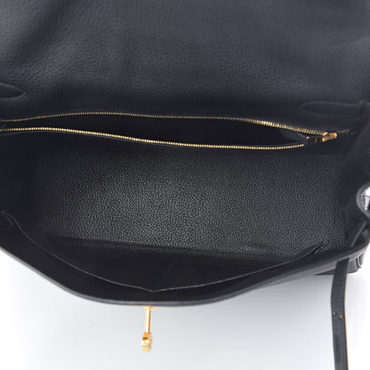 Hermes Togo Kelly Retourne 32 Black 5 of 11