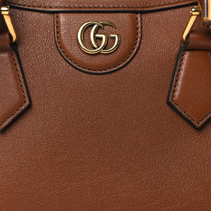 Gucci Wonka Grain Calfskin Mini Diana Tote Bag Cuir 8 of 12