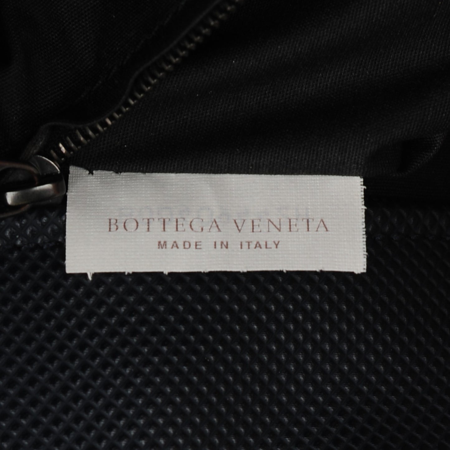 Rubberized Canvas Marco Polo Tote Dark Navy