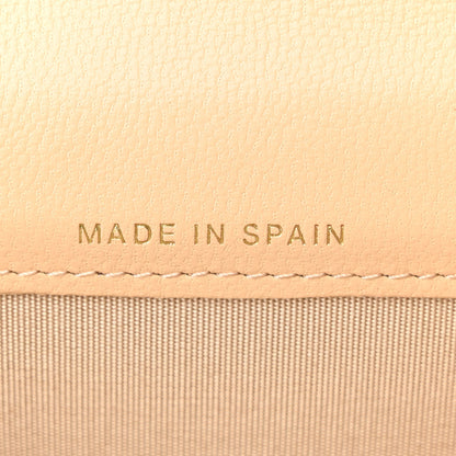 Chanel Lambskin Quilted Chanel 19 Flap Card Holder Beige 7 of 11