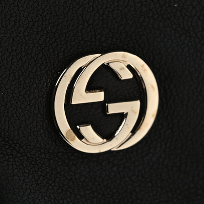 Gucci Nappa Interlocking G Gloves 7 Black 3 of 5