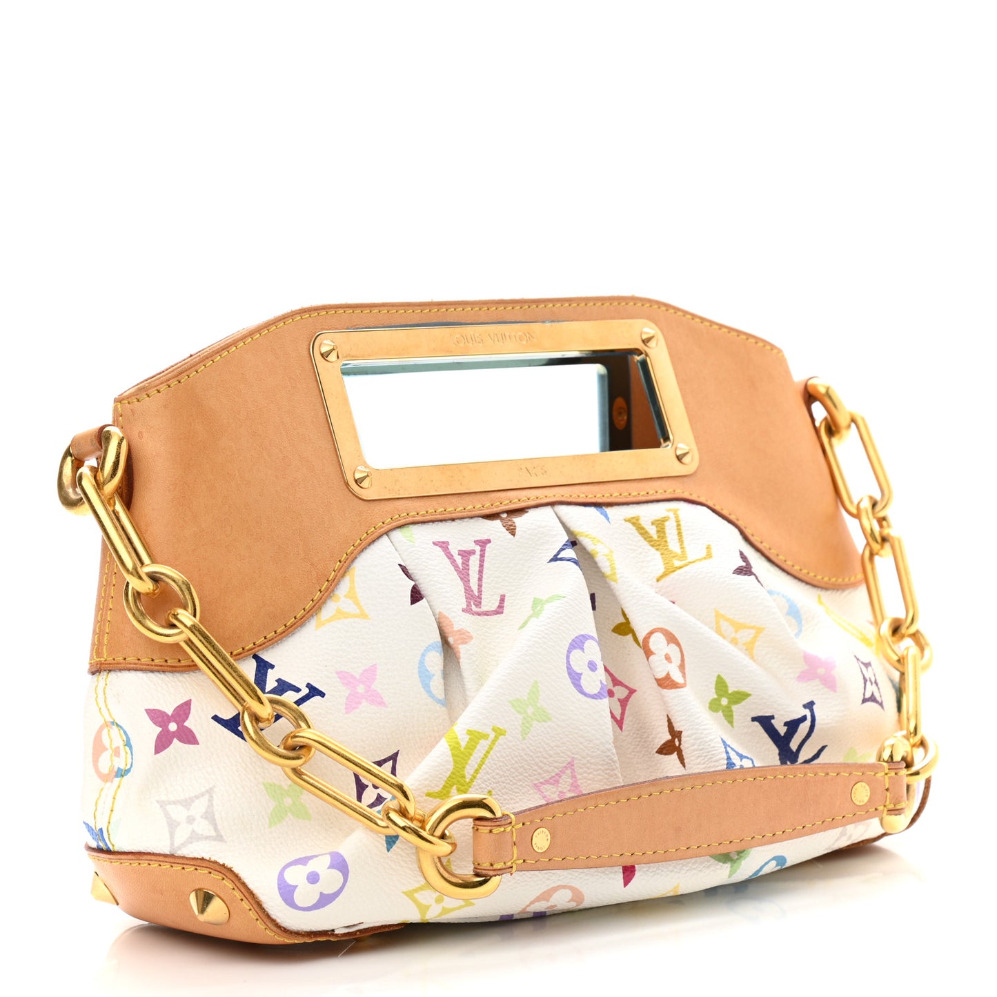 Monogram Multicolor Judy PM White