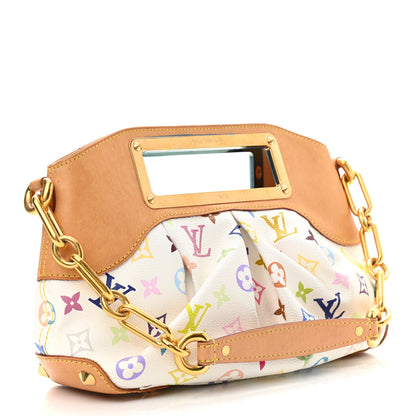Louis Vuitton Monogram Multicolor Judy PM White 3 of 10