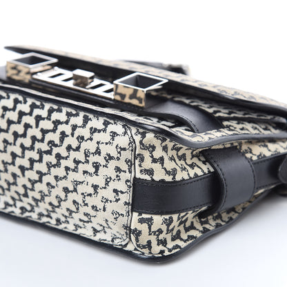 Proenza Schouler Suede Tweed Print Mini PS11 Classic Shoulder Bag Off White 8 of 18