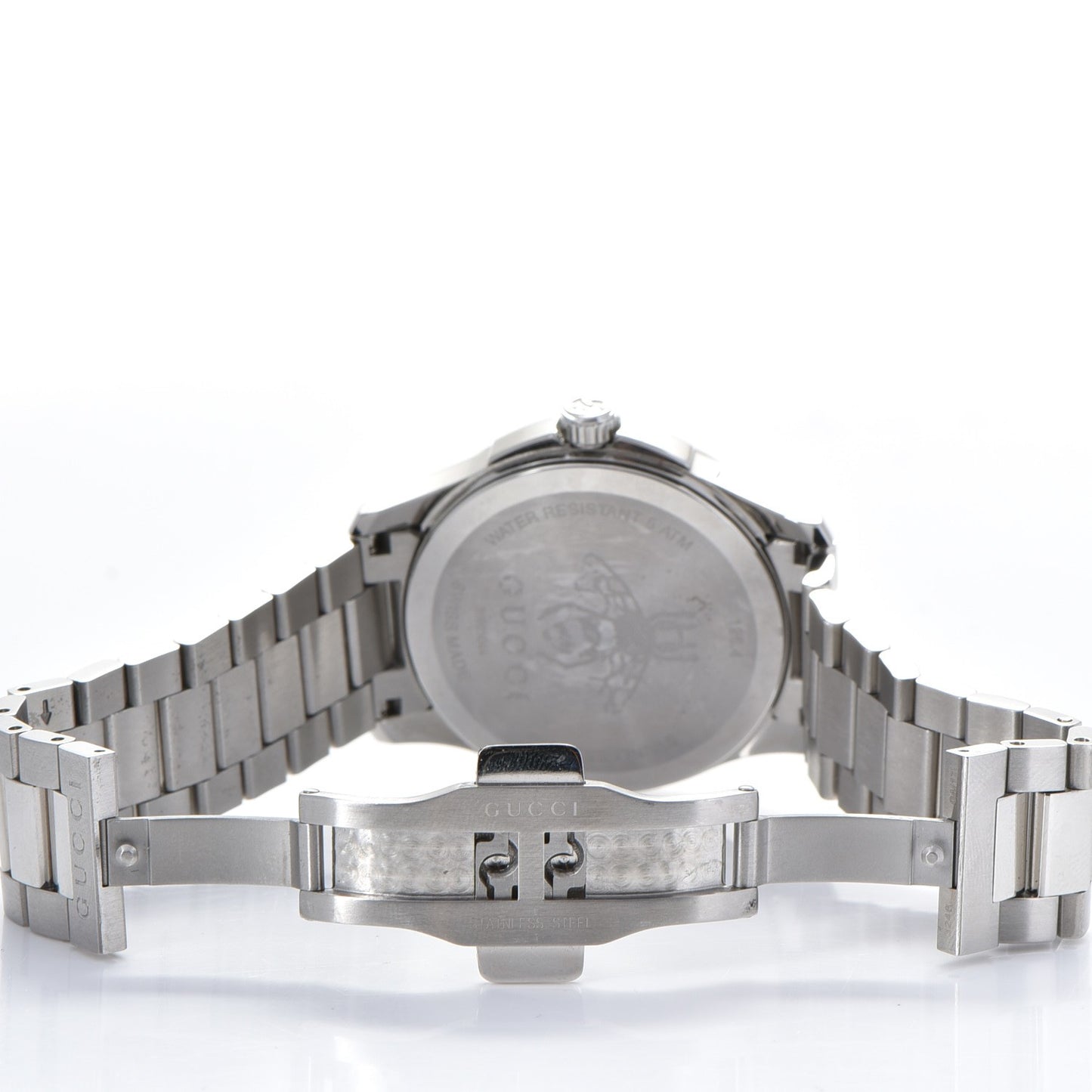 Stainless Steel 38mm G-Timeless Charm Quartz Watch Black