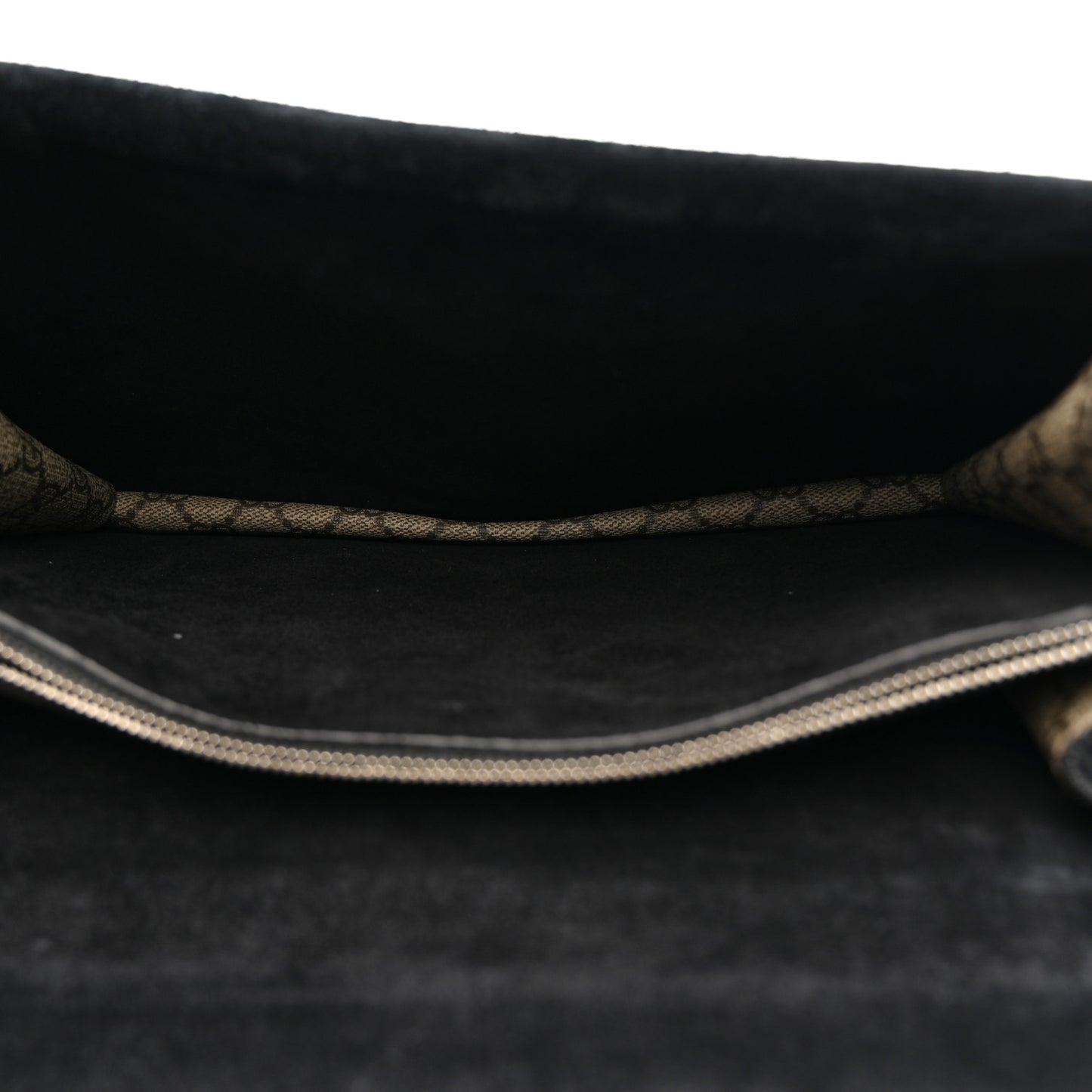 GG Supreme Monogram Medium Dionysus Shoulder Bag Black