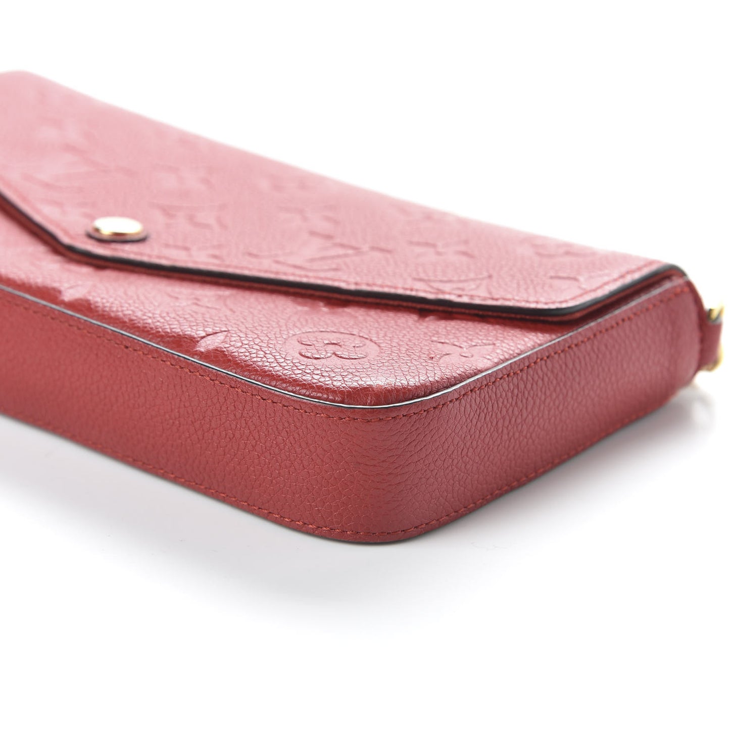 Empreinte Pochette Felicie Chain Wallet Cherry