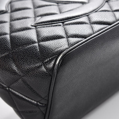 Chanel Caviar Quilted Medallion Tote Black 7 of 12