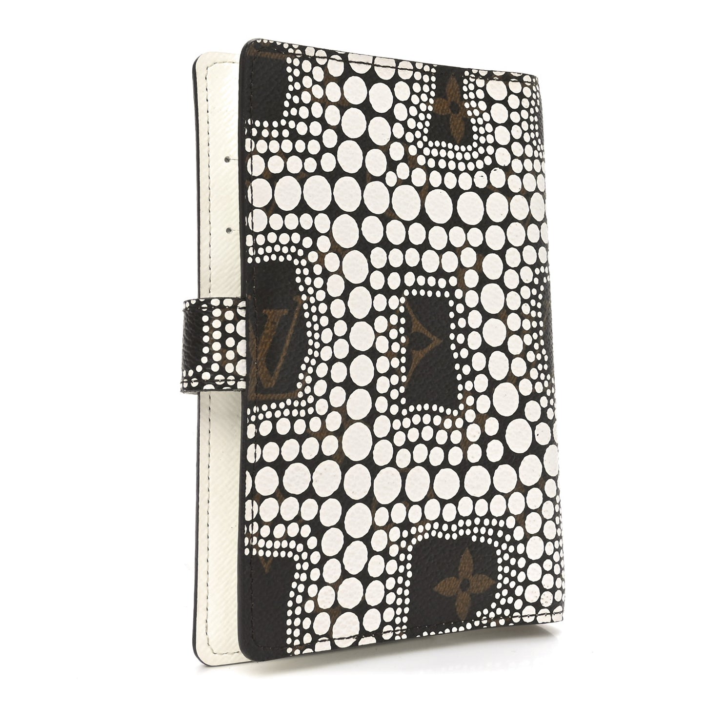 Monogram Kusama Town Small Ring Agenda White