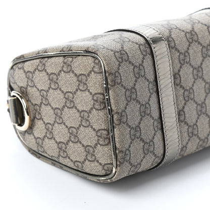 Gucci GG Plus Monogram Small Joy Boston Metallic 8 of 11