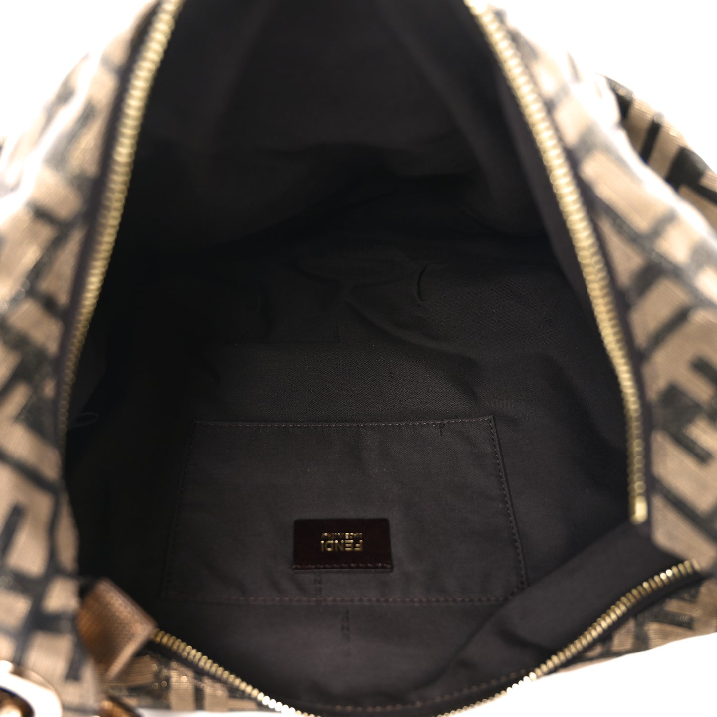 Metallic Lurex Zucca Mia Tote Bronze