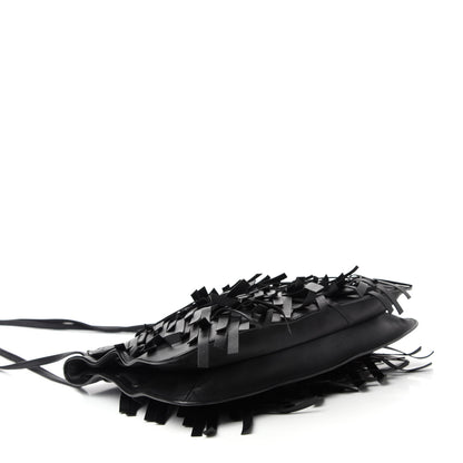 Bottega Veneta Nappa Intrecciato Palio Fringe Messenger Black 4 of 11