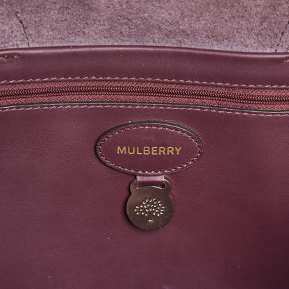 Mulberry Nappa Perforated Blossom Tote Oxblood 6 of 15