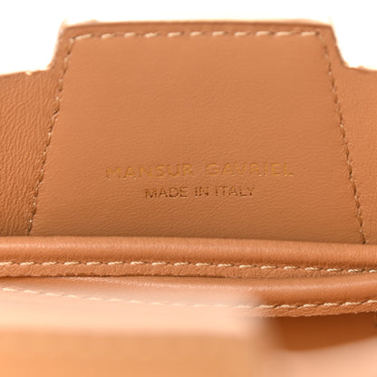 Mansur Gavriel Tumbled Calfskin Lilium Bag Caramel 6 of 9