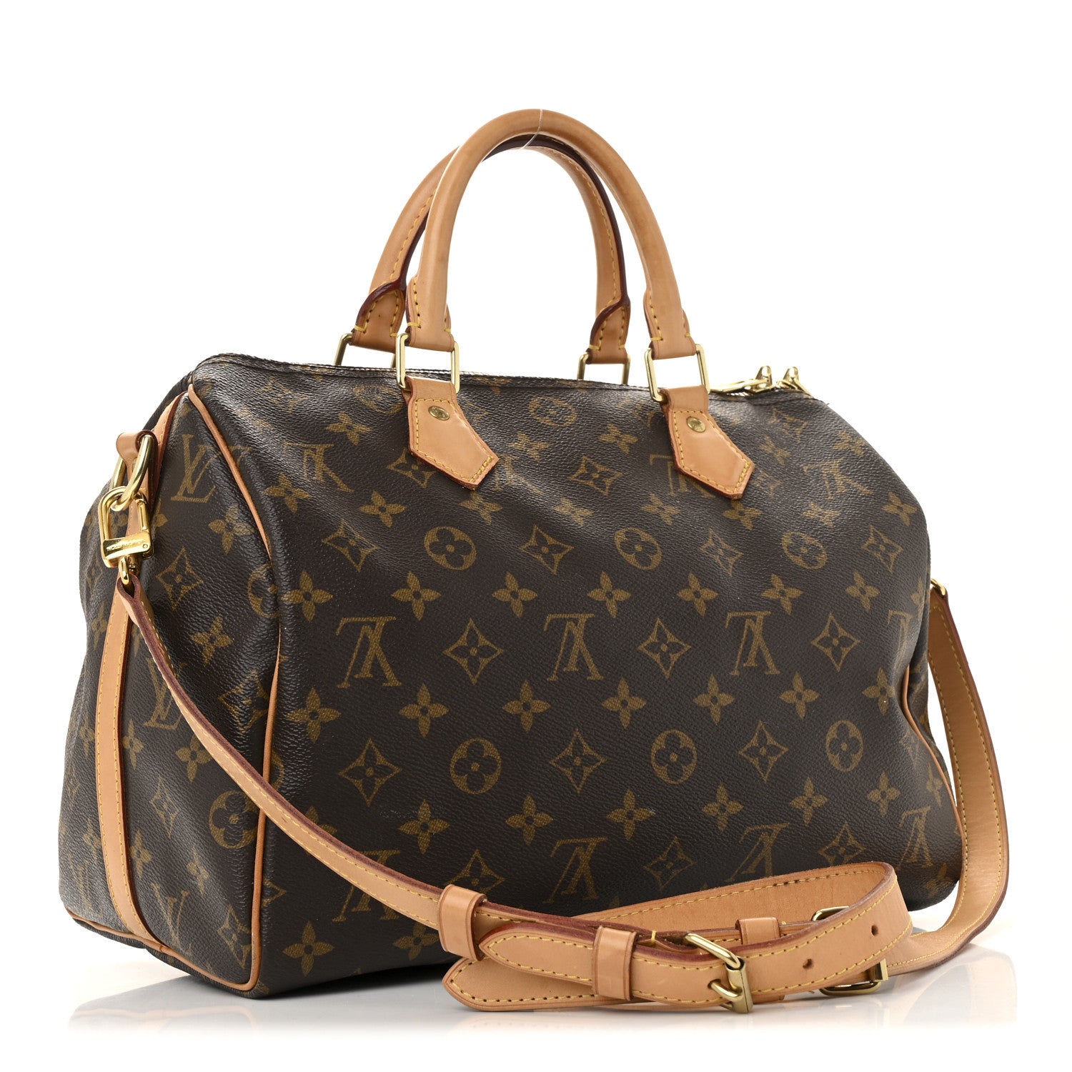 Louis Vuitton Monogram Speedy Bandouliere 30 3 of 15