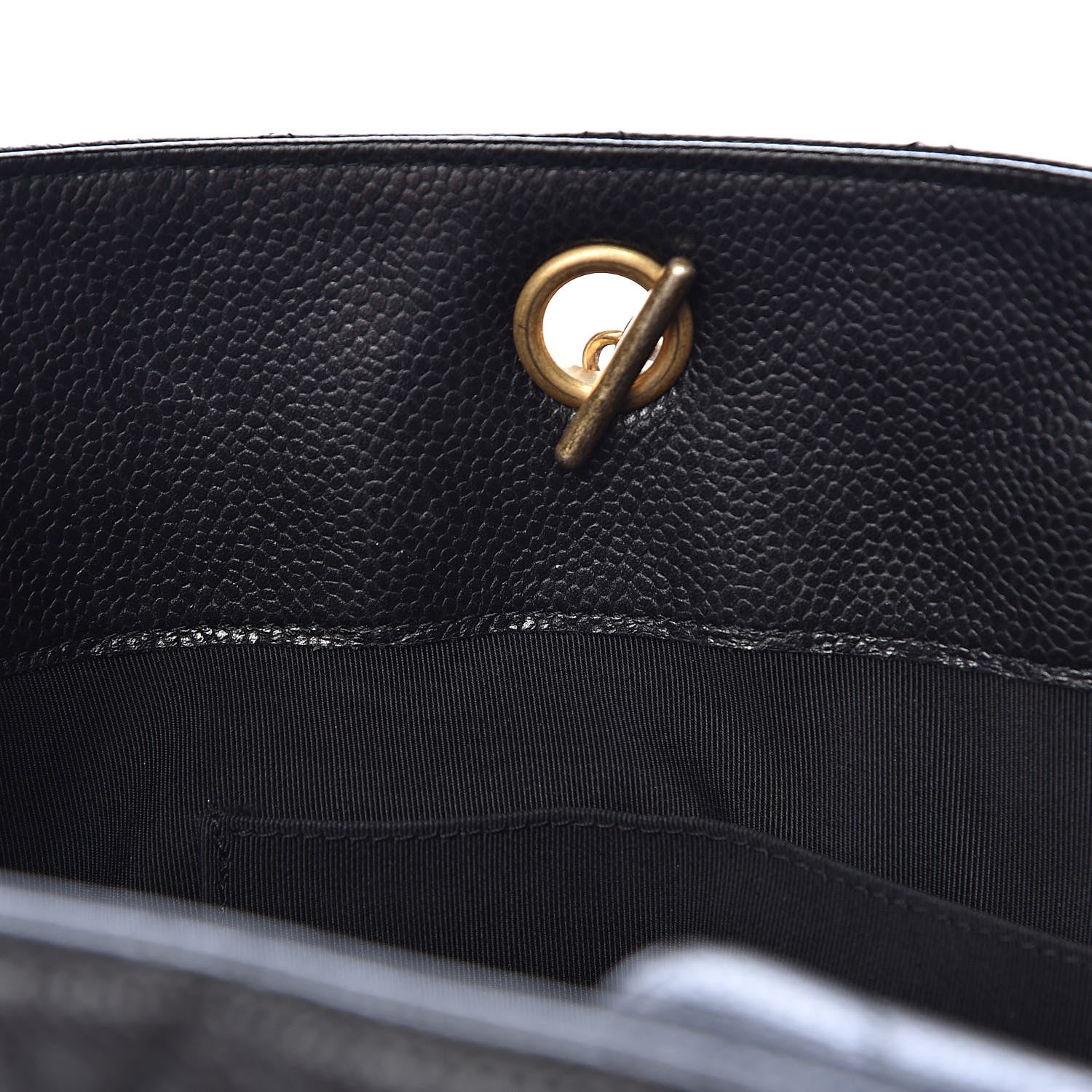 Chanel Caviar Quilted Large Shopping Tote Black 8 of 16