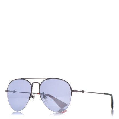Gucci Aviator Sunglasses GG0107/S Green Red 1 of 7