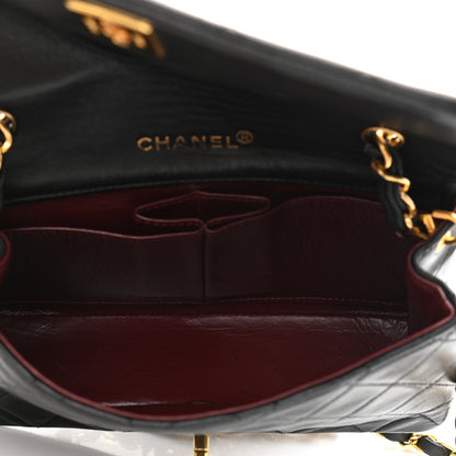 Chanel Lambskin Quilted Small Single Flap Bag Black 5 of 13