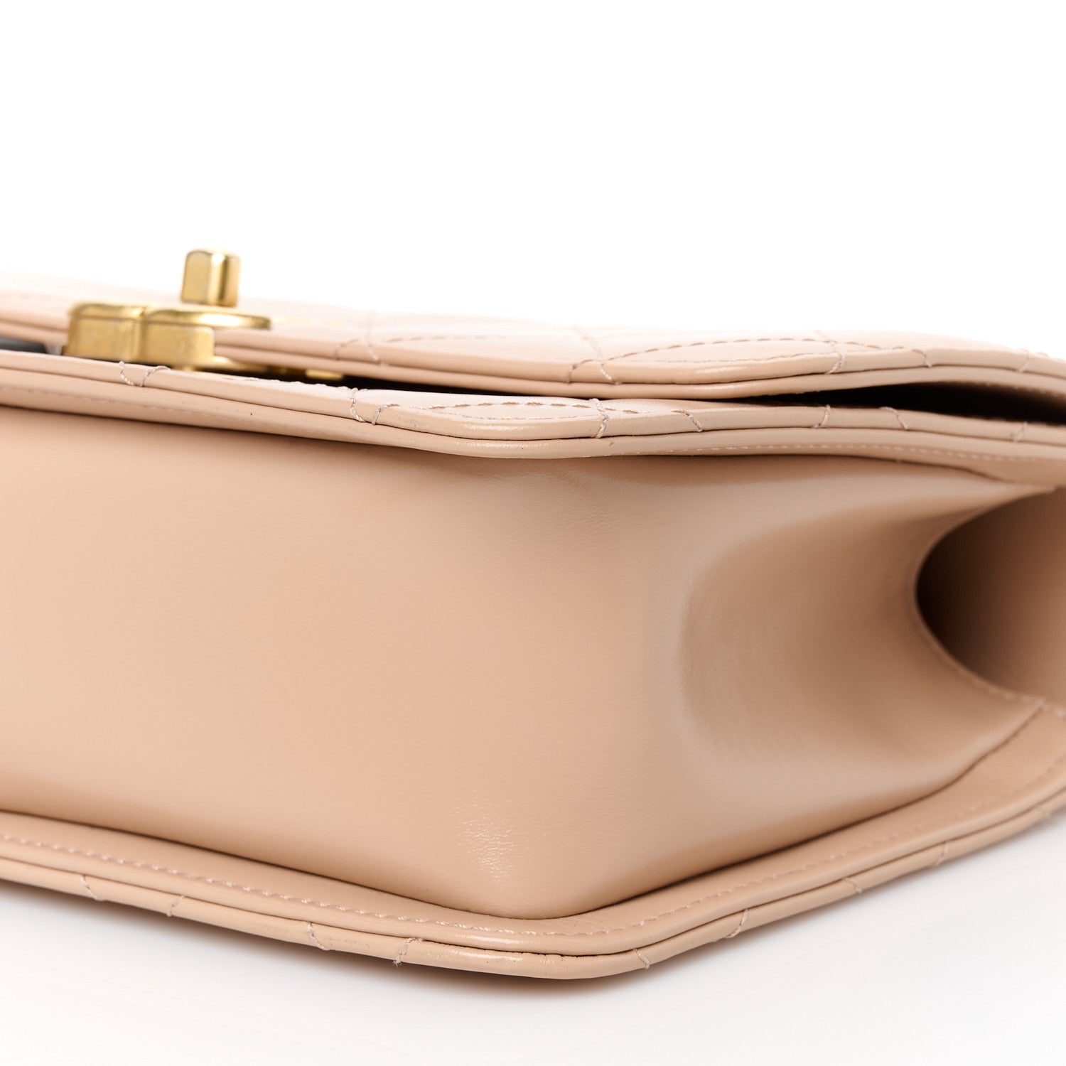 Chanel Calfskin Quilted Perfect Fit Flap Beige 10 of 10