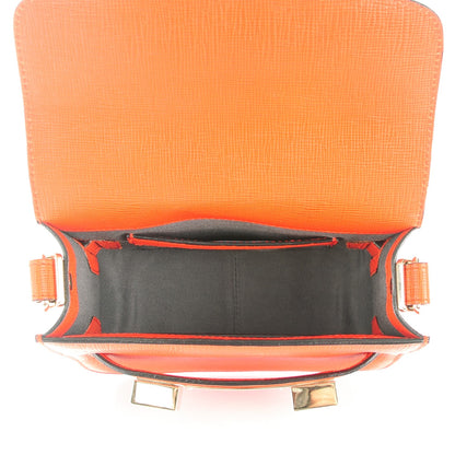 Proenza Schouler Linosa Calfskin Mini PS11 Classic Shoulder Bag Fire Red 5 of 8