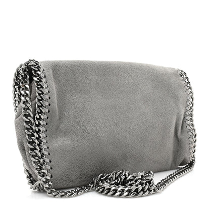 Stella McCartney Shaggy Deer Falabella Crossbody Bag Light Grey 3 of 9