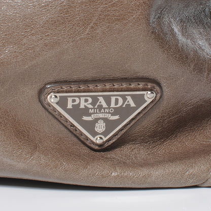 Prada Vitello Shine Tote Argilla 5 of 9