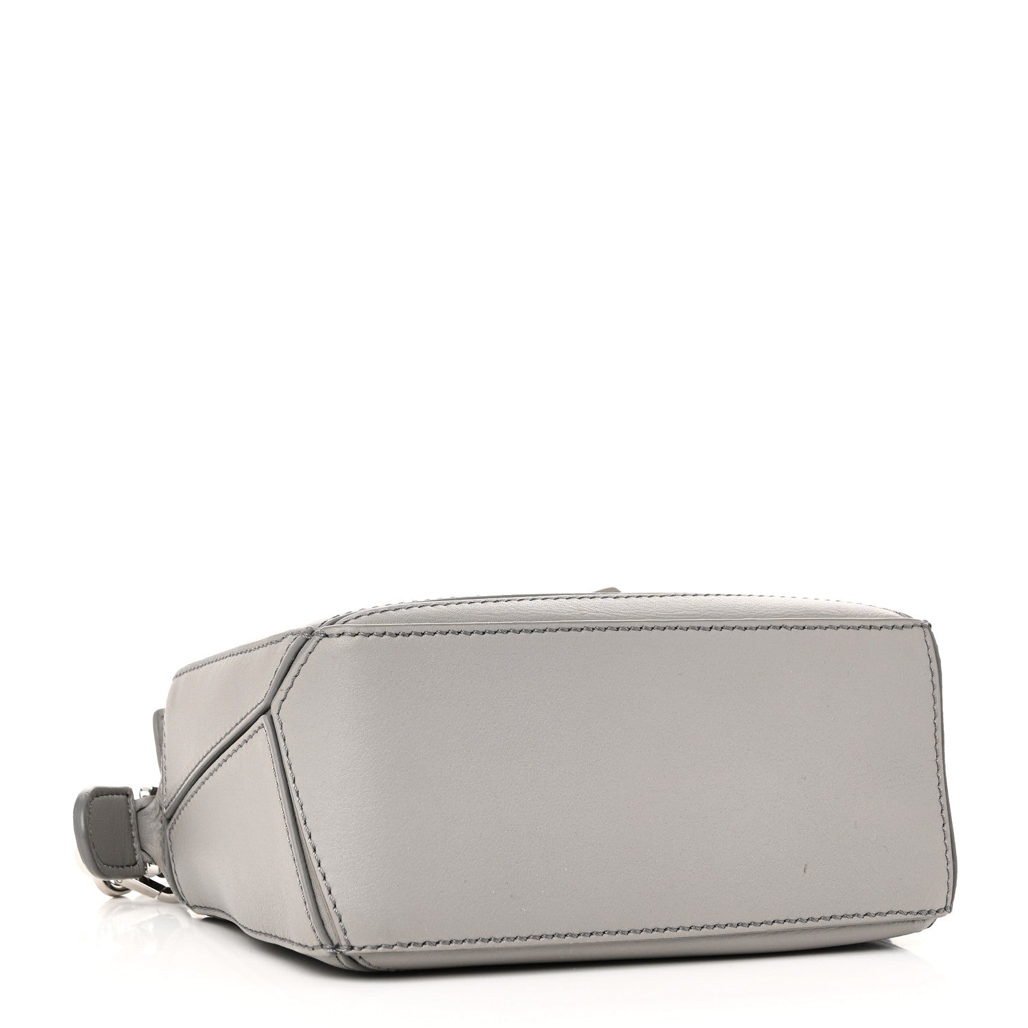 Loewe Calfskin Mini Puzzle Bag Pearl Grey 4 of 9