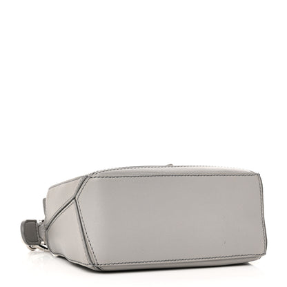 Loewe Calfskin Mini Puzzle Bag Pearl Grey 4 of 9