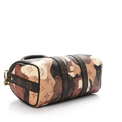 Louis Vuitton Monogram Portrait Keepall Bandouliere 25 Brown 4 of 8