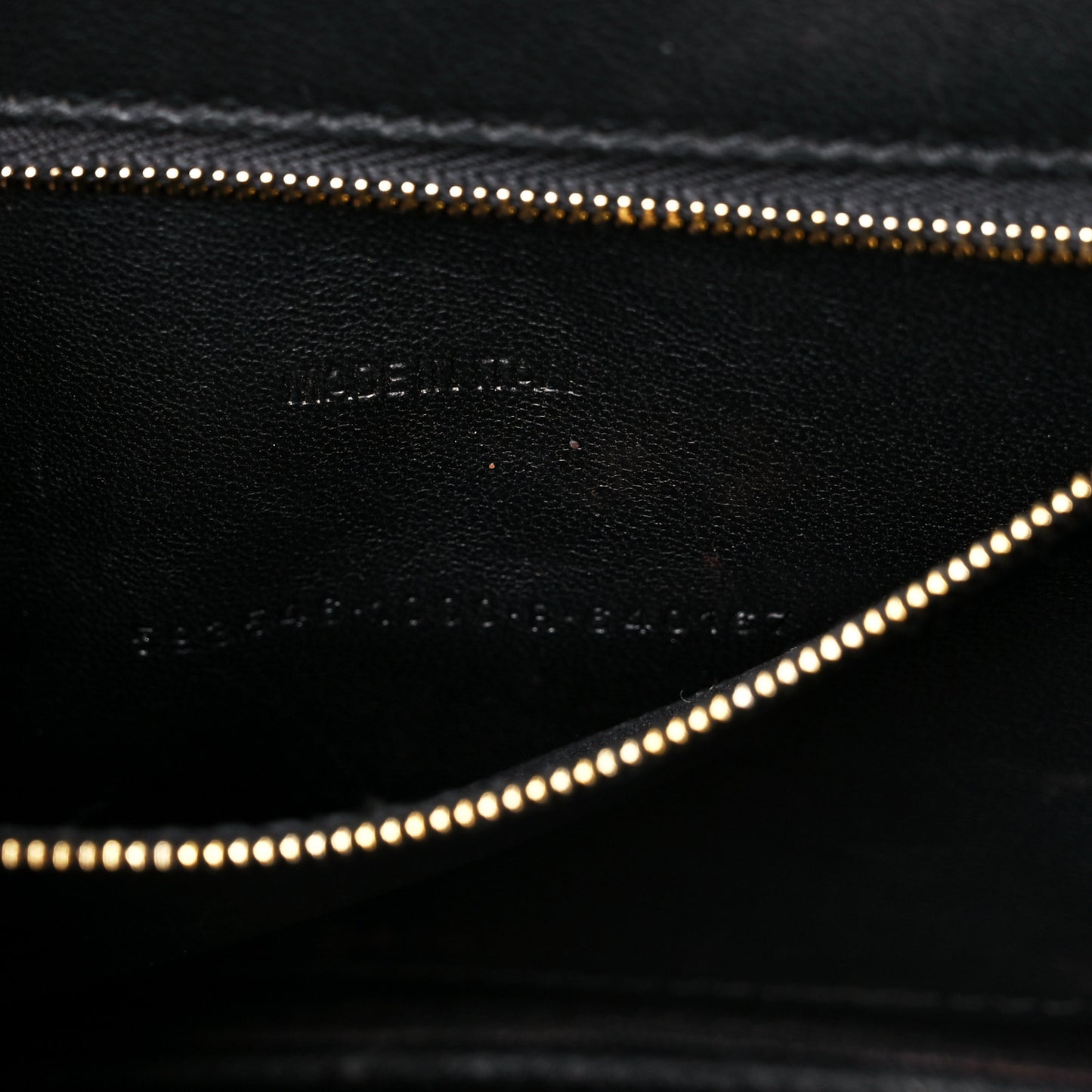Shiny Calfskin Crocodile Embossed Small Hourglass Top Handle Bag Black
