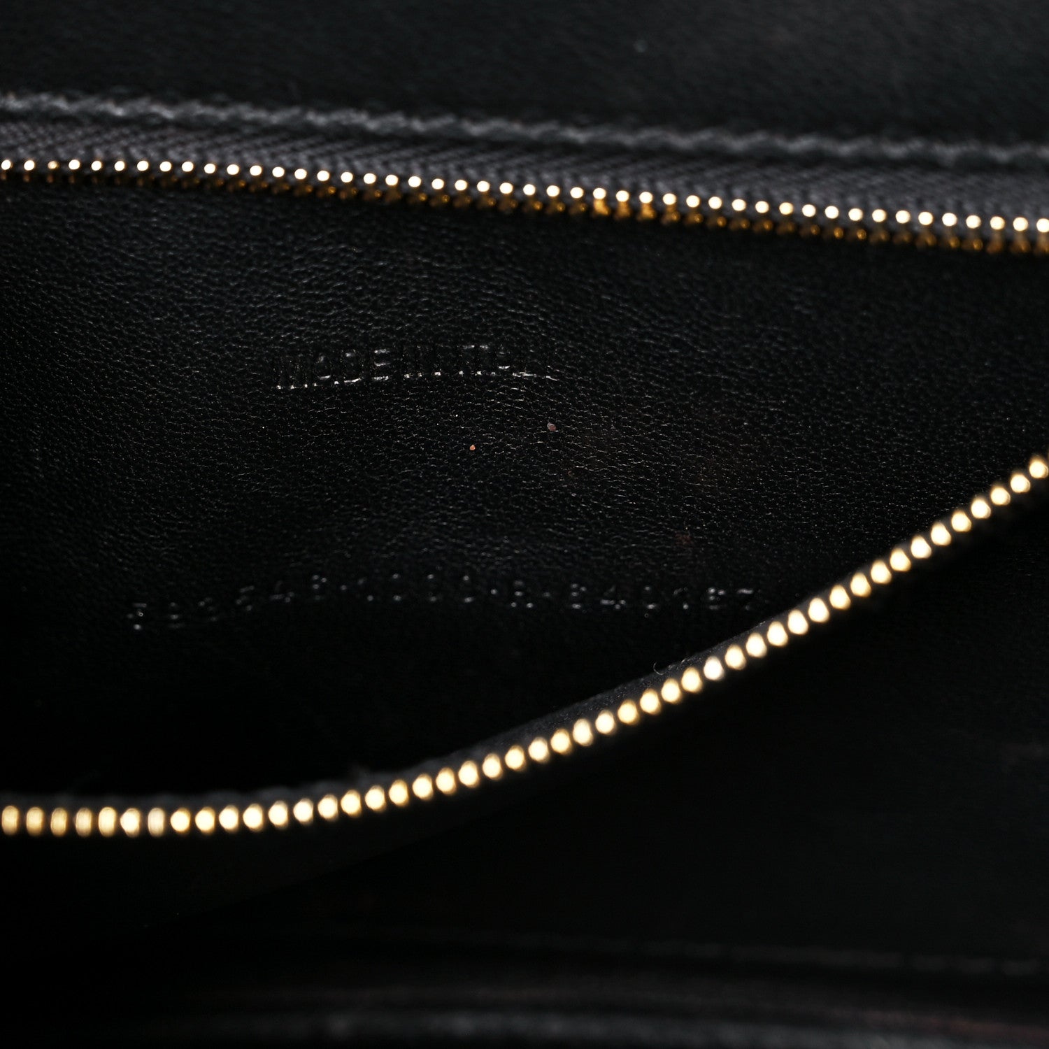 Balenciaga Shiny Calfskin Crocodile Embossed Small Hourglass Top Handle Bag Black 7 of 21
