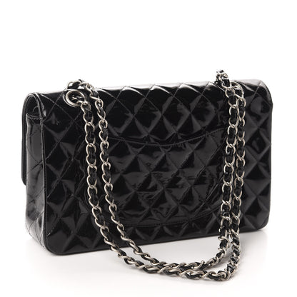 Chanel Patent Quilted Medium Double Flap Black 3 of 18