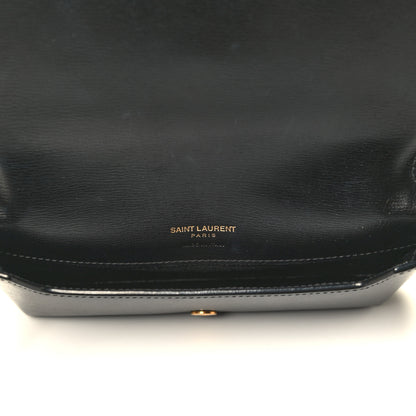 Saint Laurent Smooth Calfskin Monogram Phone Holder Crossbody Black 4 of 4