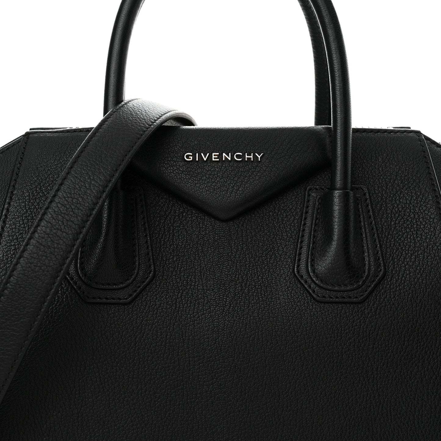 Sugar Goatskin Small Antigona Black