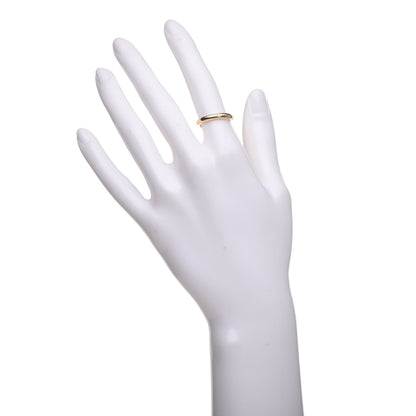 Tiffany 18K Yellow Gold Diamond Elsa Peretti Band Ring 49 5 2 of 5