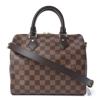 Louis Vuitton Damier Ebene Speedy Bandouliere 25 1 of 10