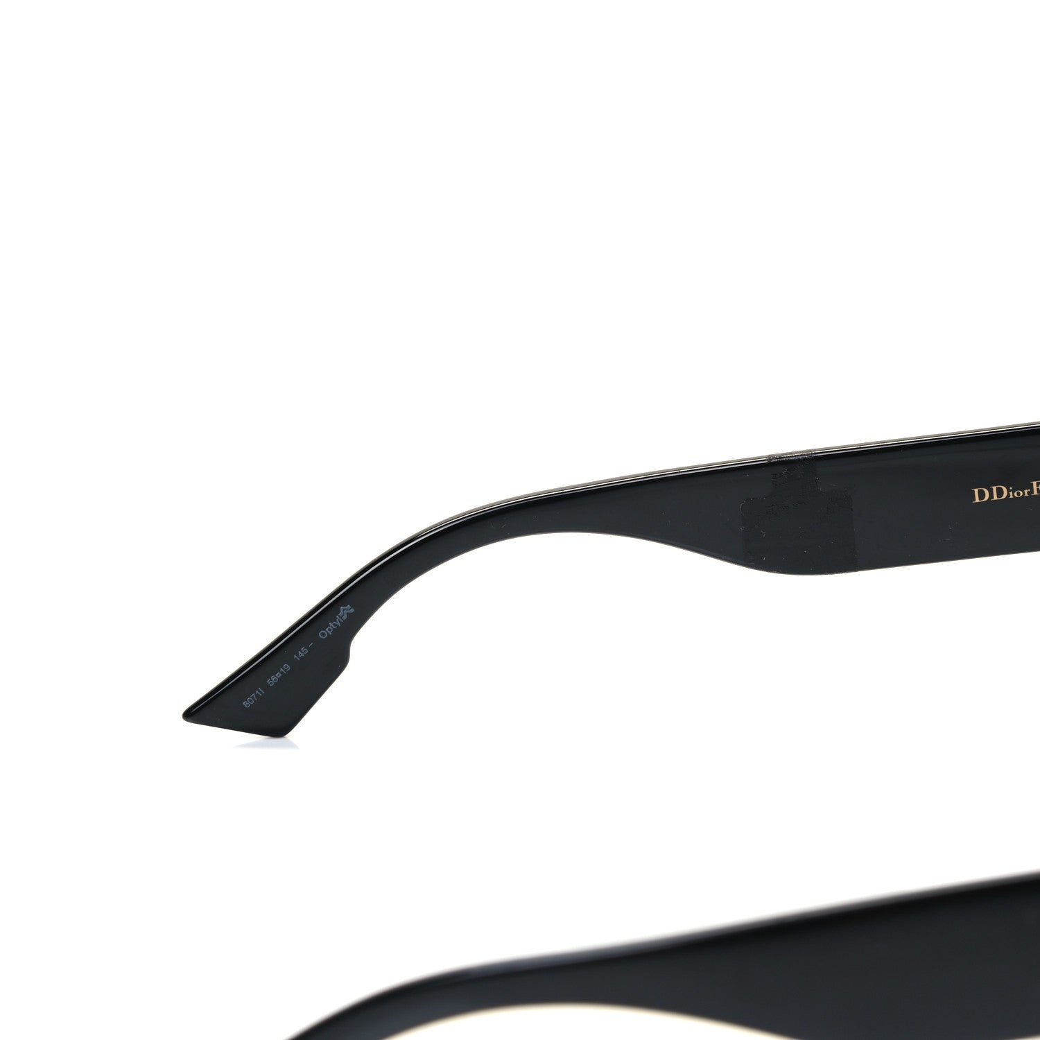 Christian Dior Acetate DDior Cat Eye Sunglasses Black 4 of 6